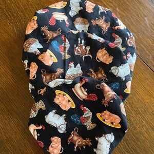 Charming Farm Animal Handmade Bowl Covers